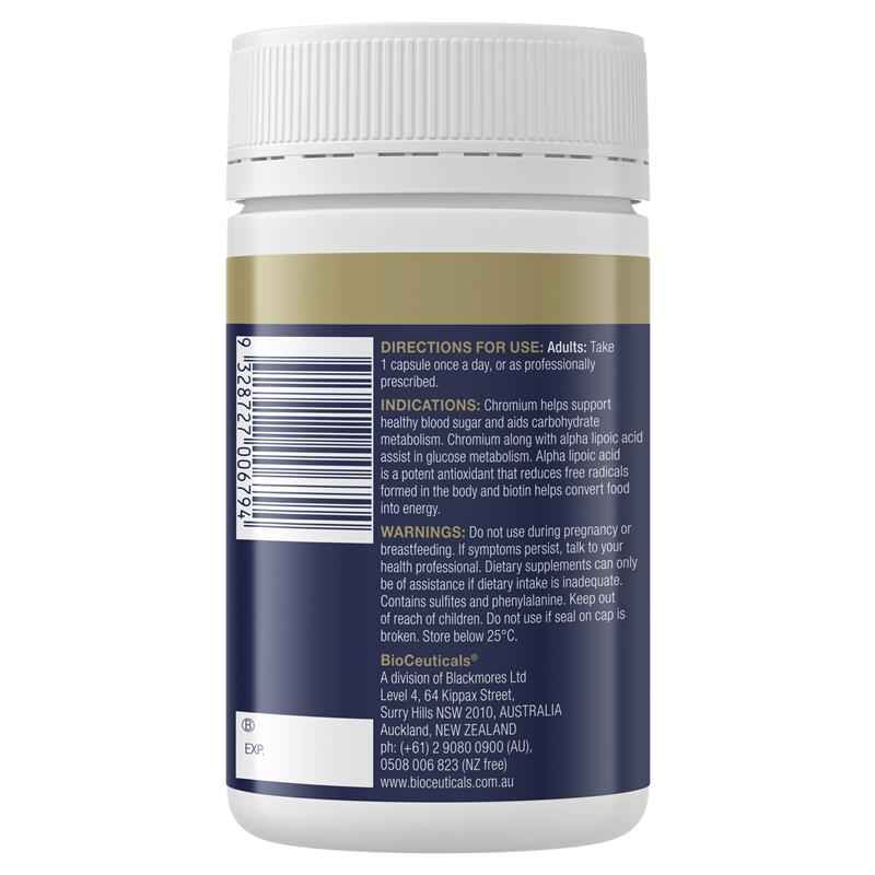 BioCeuticals GlucoFactors Forte 120 Capsules