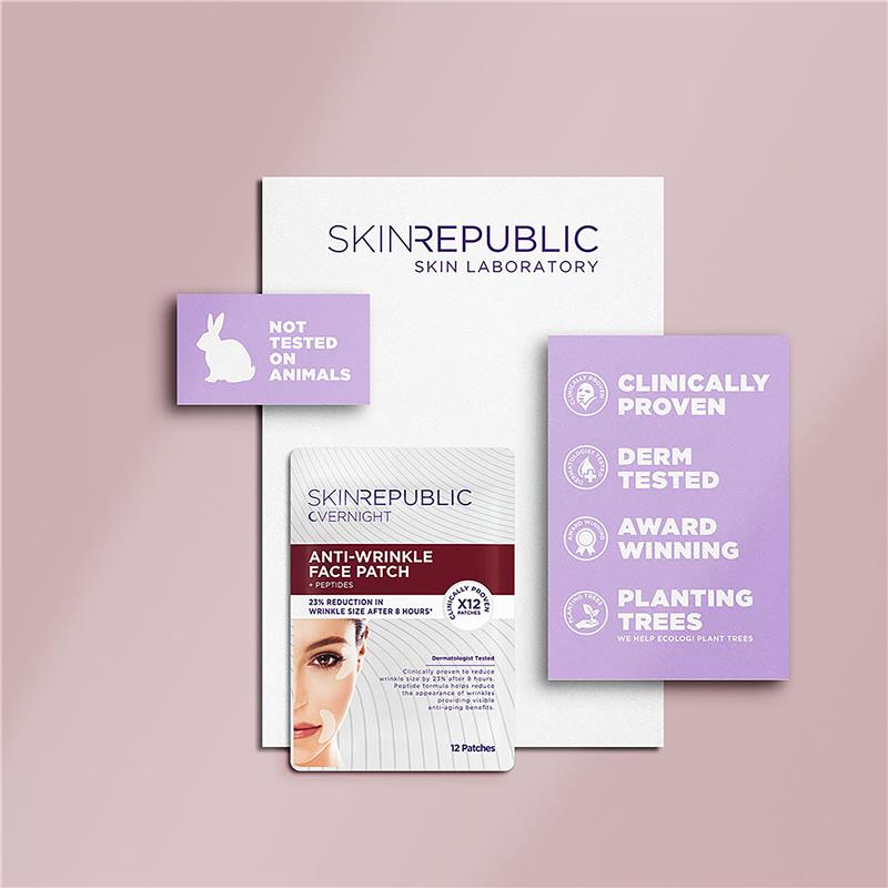 Skin Republic Overnight Anti-Wrinkle Patches 12 Pack