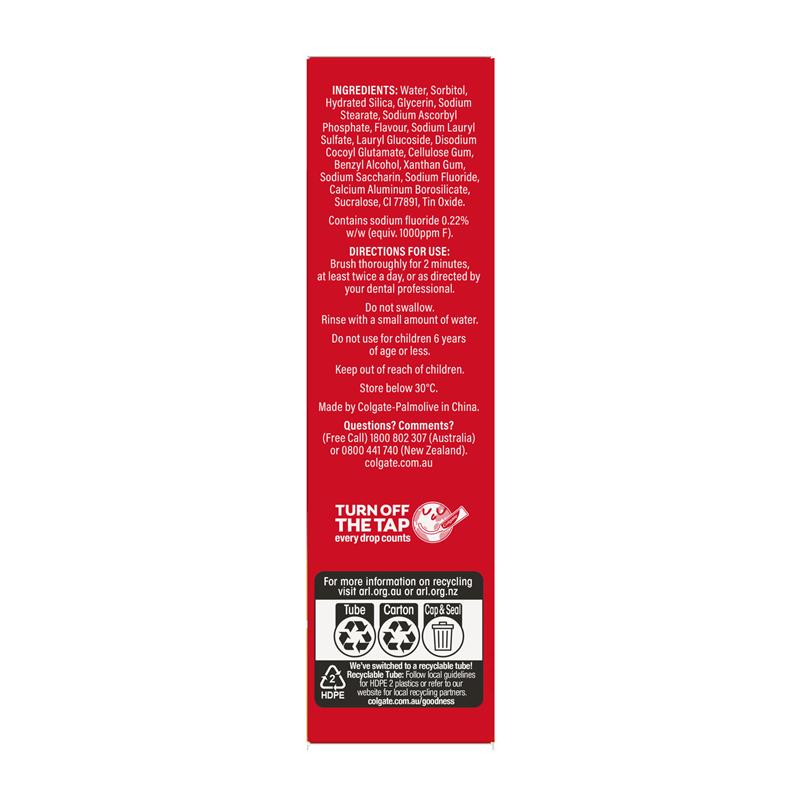 Colgate Toothpaste Optic White Vitamin C 100g
