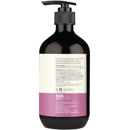Sukin Cleansing Hand Wash Bergamot & Patchouli 500ml