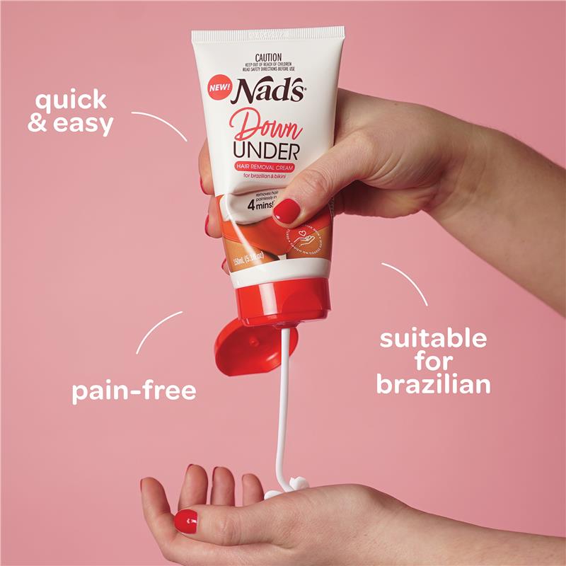 Nads Down Under Hair Removal Cream 150ml