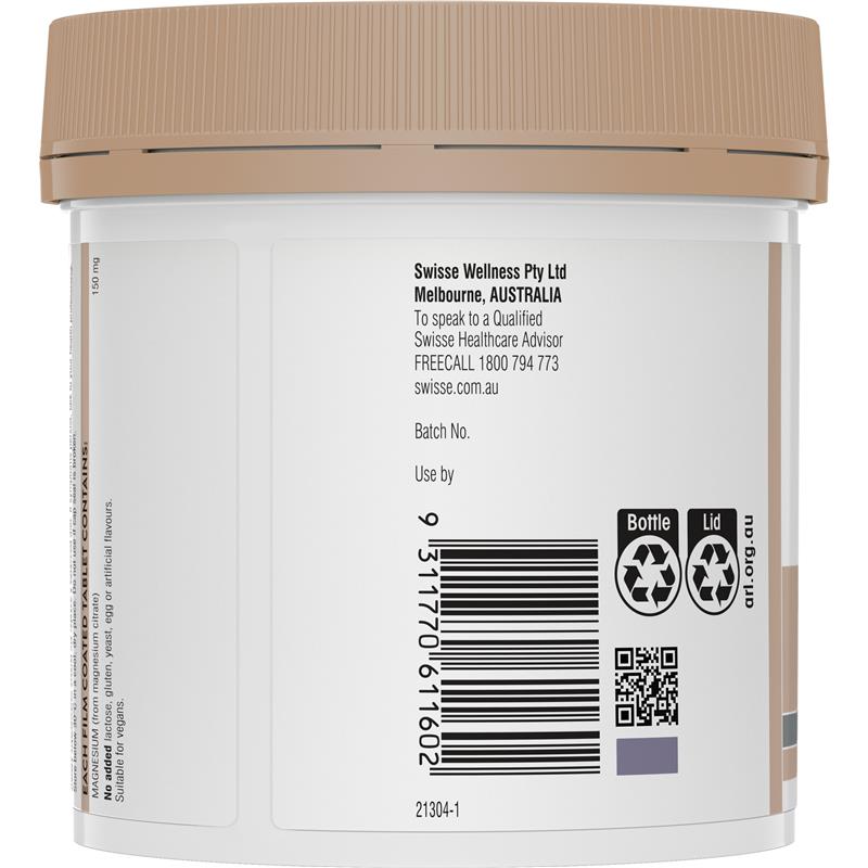 Swisse Ultiboost Magnesium 300 Tablets Exclusive Size