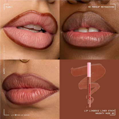 NYX Lip Lingerie Liner Stain Naughty Nude