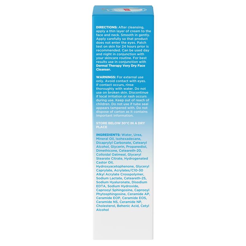 Dermal Therapy Very Dry Face Cream 50g