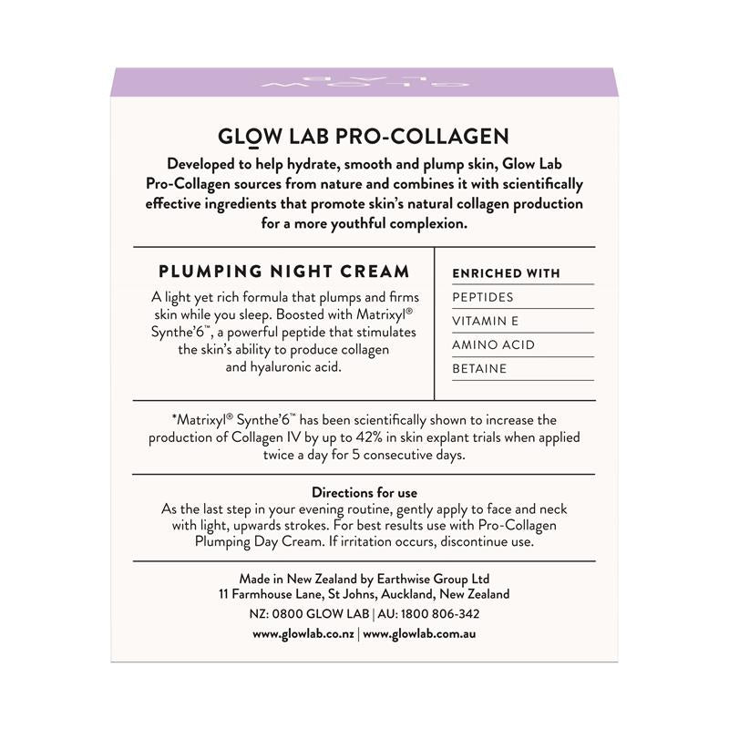 Glow Lab Pro Collagen Plumping Night Cream 50g