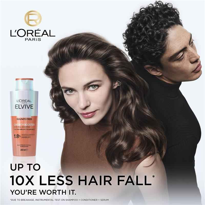 L'Oreal Elvive Growth Booster Shampoo 200ml