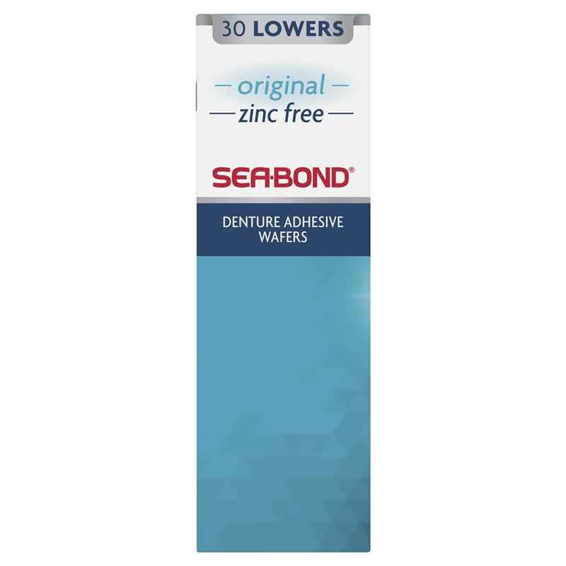 Sea Bond Denture Adhesive Lowers 30