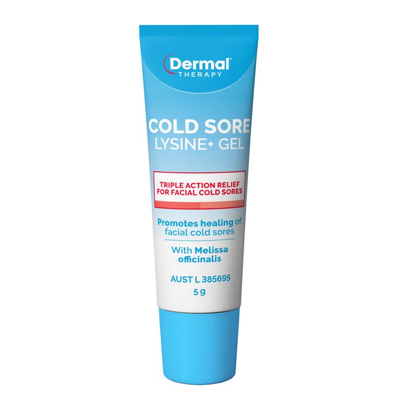 Dermal Therapy Cold Sore Lysine+ Gel 5g