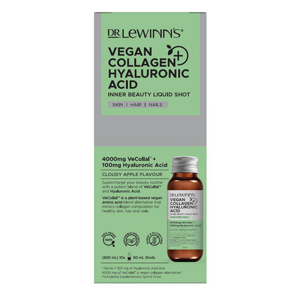 Dr LeWinn's Vegan Collagen Hyaluronic Acid Inner Beauty Liquid Shot 50ml