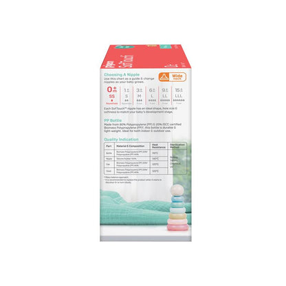 Pigeon SofTouch Bottle PP 160ml Twin Pack