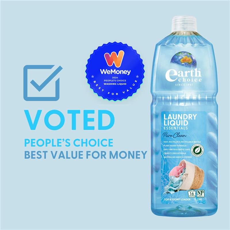 Earth Choice Laundry Liquid 1 Litre
