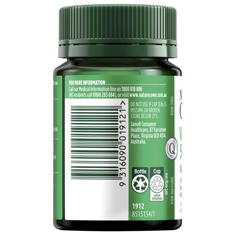 Nature's Own Vitamin B3 500mg 60 Tablets
