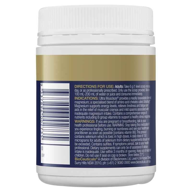 BioCeuticals Ultra Muscleze® 180g