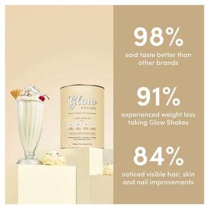 The Collagen Co Glow Shakes Vanilla Milkshake 756g