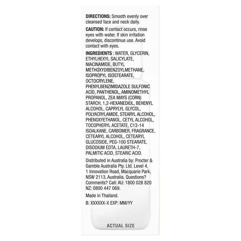 Olay Complete UV Protection Moisturiser Lotion Normal/Dry SPF15 150mL