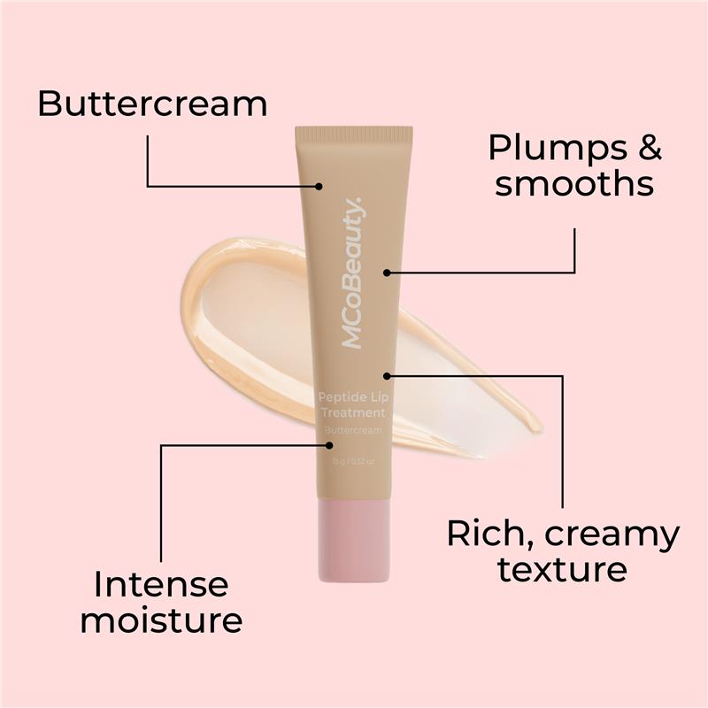MCoBeauty Peptide Lip Treatment Buttercream