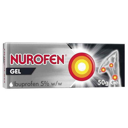 Nurofen Pain and Inflammation Relief Gel 5% Ibuprofen 50g