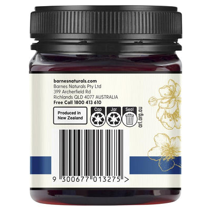 Barnes Naturals New Zealand Manuka Honey 250g MGO 550+