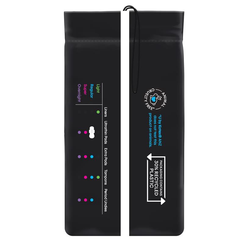 U by Kotex Sport Ultrathins Pads Regular Wing 12 Pack