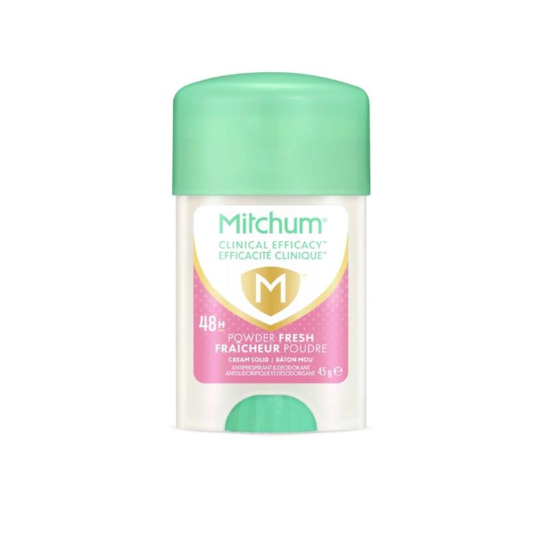 Mitchum for Women Clinical Deodorant Powder Fresh Stick 45g