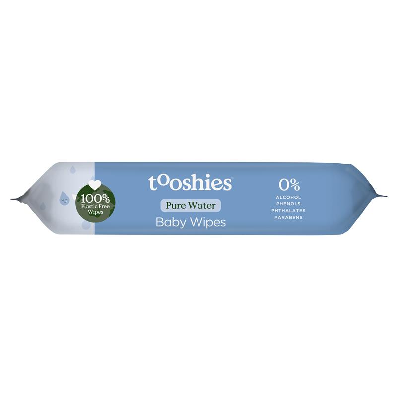 Tooshies Baby Wipes Pure Water 70 Pack