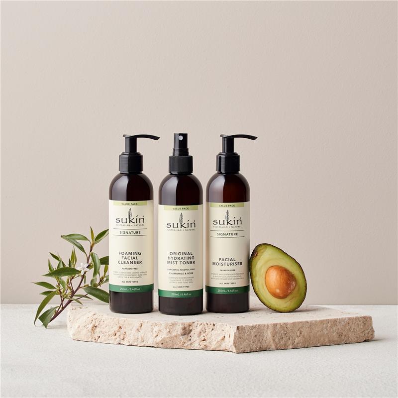 Sukin Signature Facial Moisturiser Pump 250ml