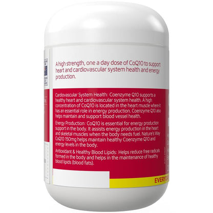 Nature's Way CoQ10 150mg 200 Tablets