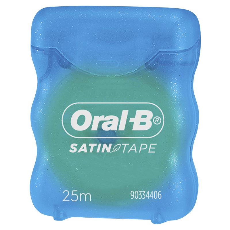 Oral B Satin tape Dental Floss Mint 25m