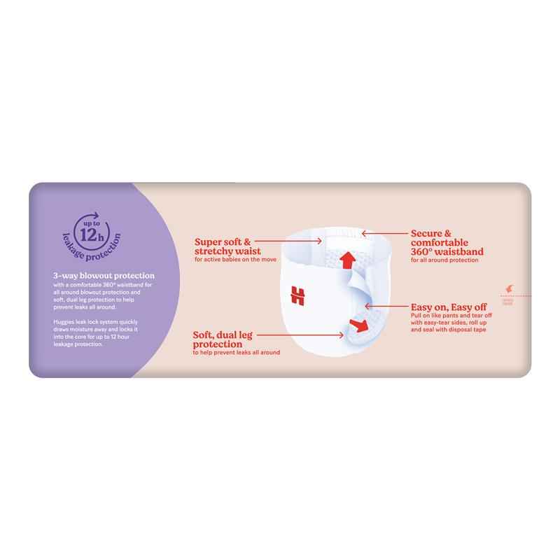Huggies Essentials Nappy Pants Size 5 12-17kg 26 Pack