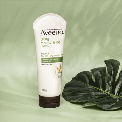 Aveeno Daily Moisturising Fragrance Free Body Lotion 225mL