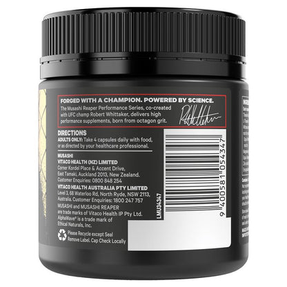 Musashi Reaper Nervous System Stress Matrix 100 Capsules