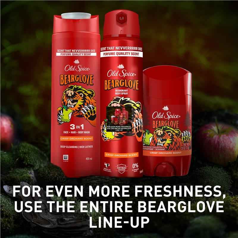Old Spice Bearglove 3 in 1 Body Wash 400ml