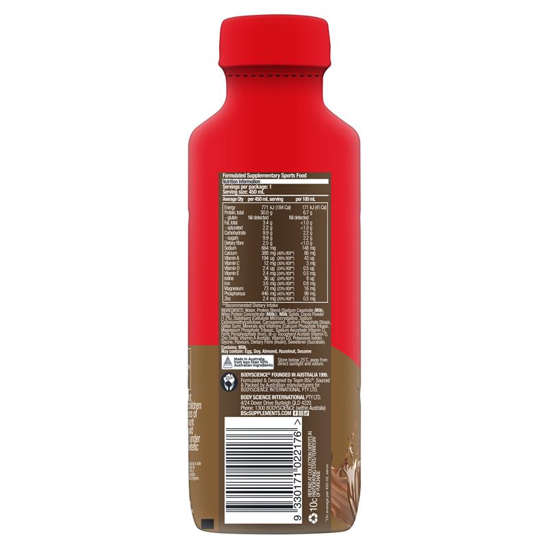 BSc RTD Protein Shake Chocolate 450ml