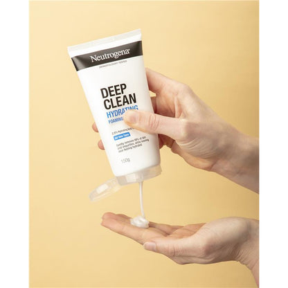 Neutrogena Deep Clean Hydrating Foaming Cleanser 150g - GimmeNow