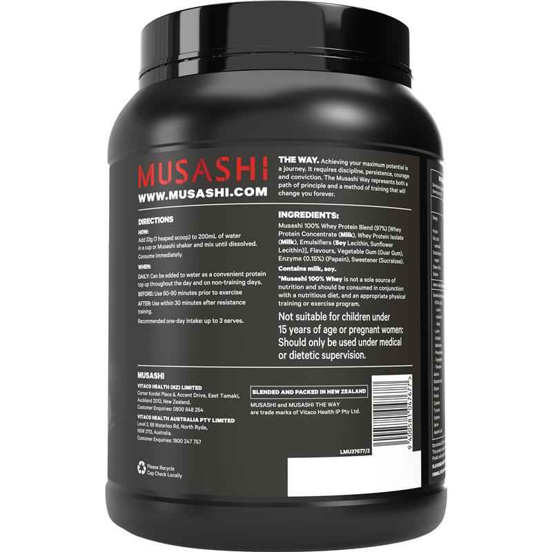 Musashi 100% Whey Vanilla 900g