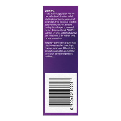 Systane Complete Preservative Free Lubricant Eye Drops 10ml