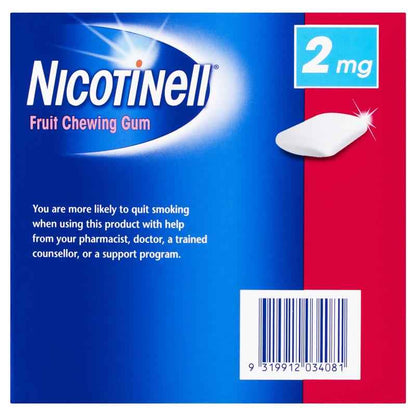 Nicotinell Fruit Gum 2mg 384 Pack