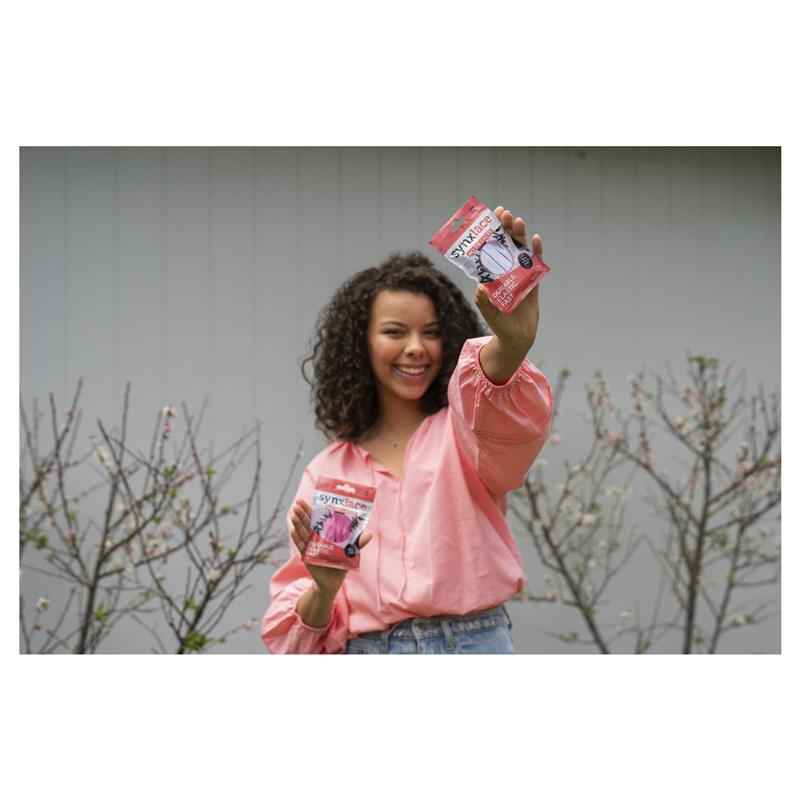 Synxlace No Tie Laces White