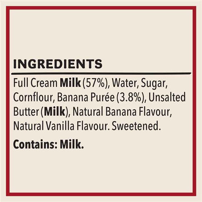 Heinz Custard with Banana Pouch 120g  6m+