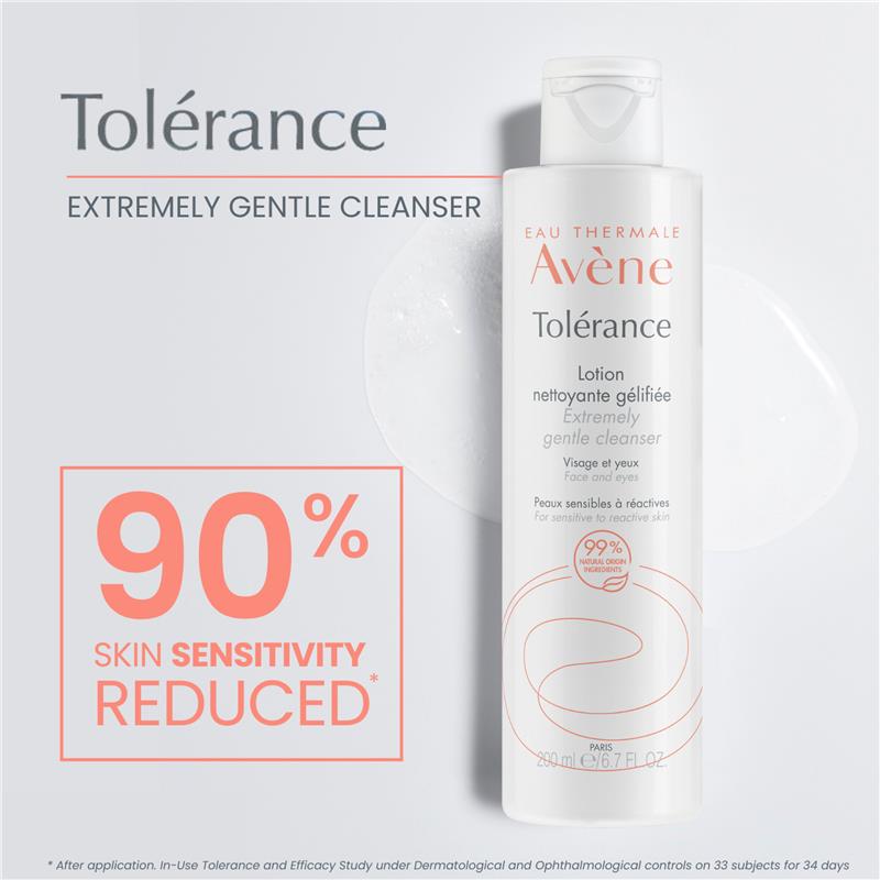 Avene Tolerance Extremely Gentle Cleanser 200ml - Cleanser for hypersensitive skin