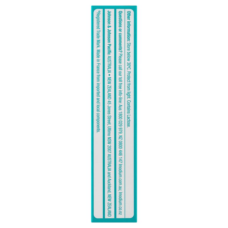 Imodium Diarrhoea Capsules 20 Pack