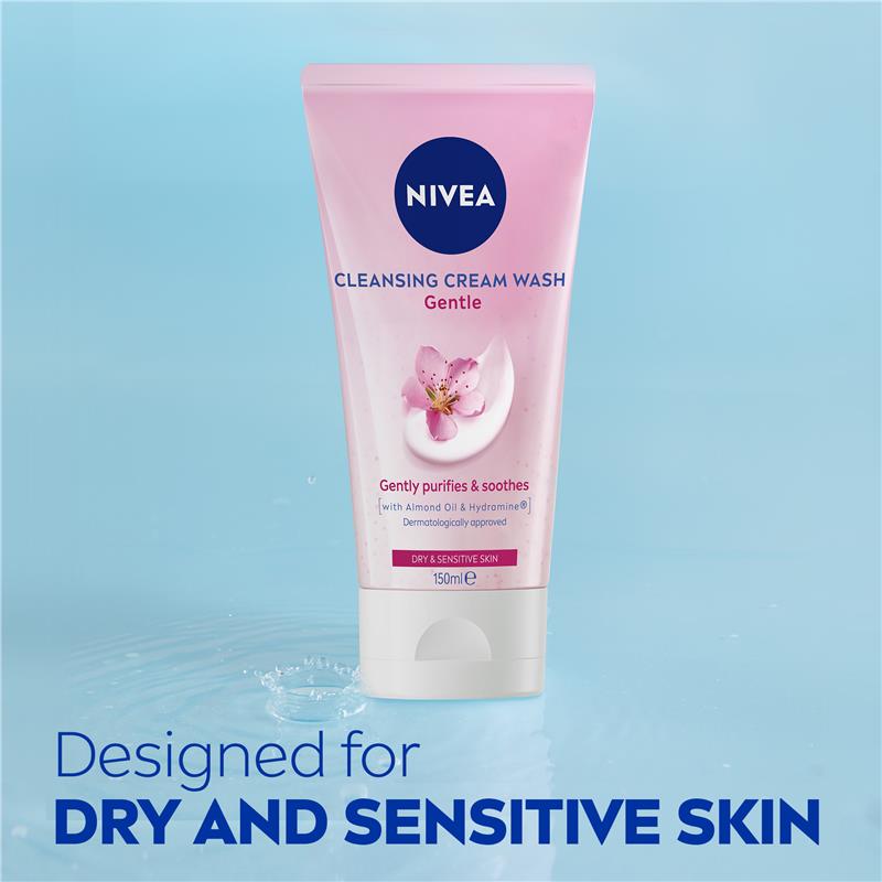 NIVEA Daily Essentials Gentle Face Wash Cleanser 150ml - GimmeNow