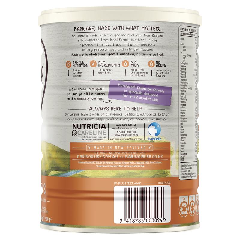 Karicare+ 1 Baby Infant Formula From Birth to 6 Months 900g - GimmeNow