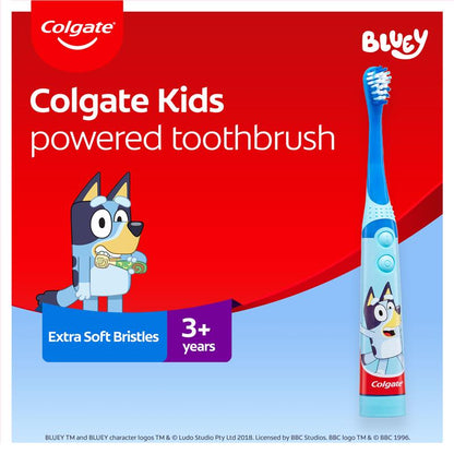 Colgate Toothbrush Battery Kids Sonic Bluey