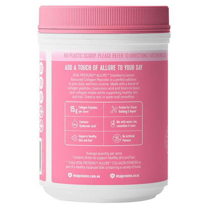 Vital Proteins Allure Collagen Powder Strawberry Lemon 271g