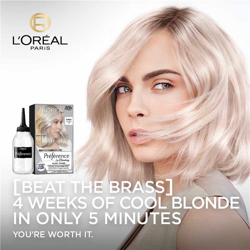 L'Oreal Paris Preference Toner Platinum Ice