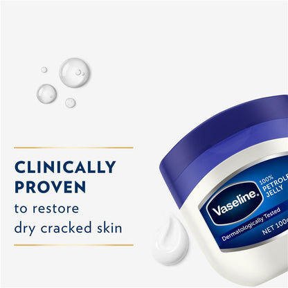 Vaseline Petroleum Jelly 100ml Jar