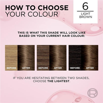 L'Oreal Excellence Creme 6 Light Brown Hair Colour
