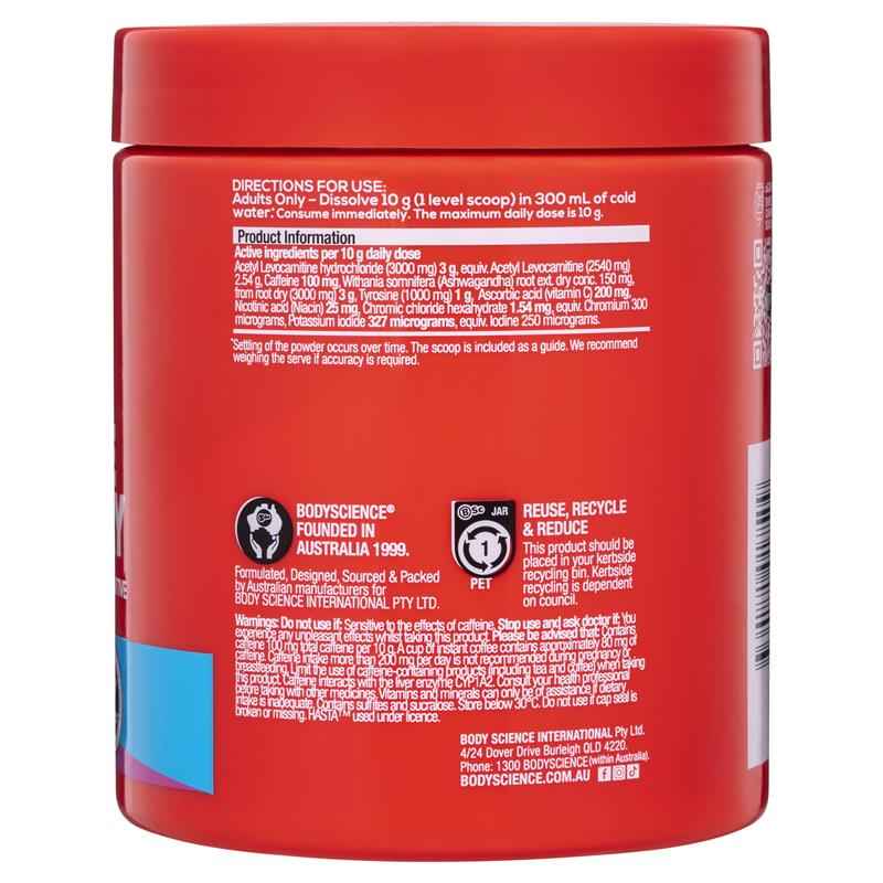 BSc Shred Carnitine Sour Berry 300g