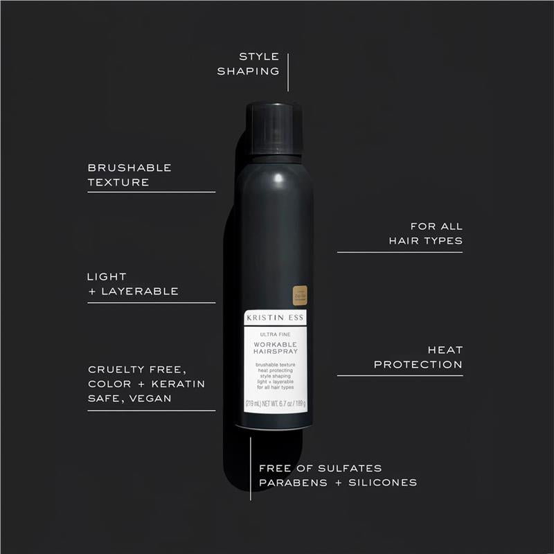 Kristin Ess Ultra Fine Workable Hairspray